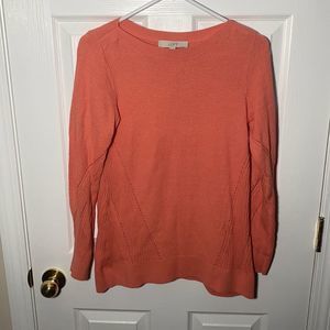 LOFT Long Sleeve Crew Neck Sweater Size Small
